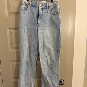 Abercrombie & Fitch 90's Straight Ultra High Rise Jeans - Curve Love